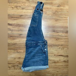 Gap Maternity Denim Overalls in size Large